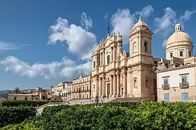 La cathédrale Saint-Nicolas de Noto.