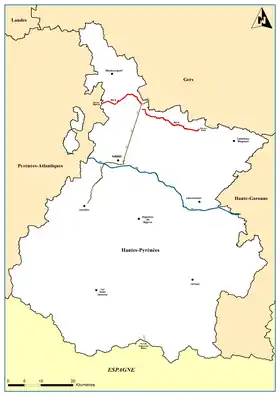 Image illustrative de l’article Route départementale 6 (Hautes-Pyrénées)