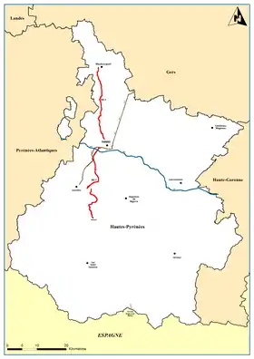 Image illustrative de l’article Route départementale 7 (Hautes-Pyrénées)