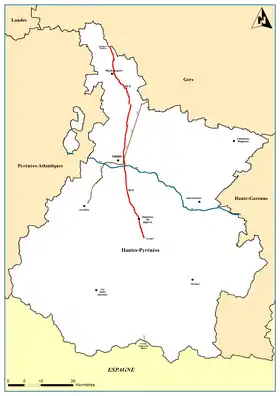 Image illustrative de l’article Route départementale 8 (Hautes-Pyrénées)