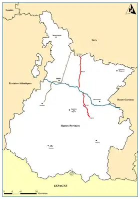 Image illustrative de l’article Route départementale 14 (Hautes-Pyrénées)