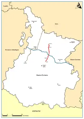 Image illustrative de l’article Route départementale 20 (Hautes-Pyrénées)