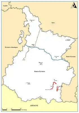 Image illustrative de l’article Route départementale 25 (Hautes-Pyrénées)