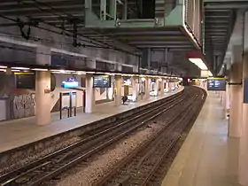 Gare RER de Pereire - Levallois.