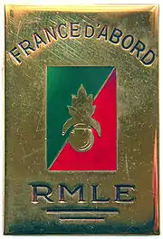 Image illustrative de l’article Régiment de marche de la Légion étrangère