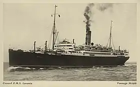 illustration de RMS Laconia (1921)