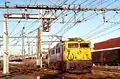 La 269-601 repart vers Irun avec la rame vide du train Madrid-Chamartín - Hendaye (Hendaye, 6 mars 2003).