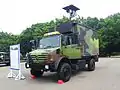 Unimog de reconnaissance NRBC de l'Armée de la République de Chine (Taïwan) .