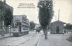 Ligne 6 à Rosny-sous-Bois.