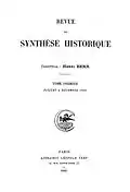 1900 (1re sér.) Fond. « Pour la science »