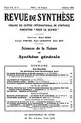 1936 (3e sér.) Fond. « Pour la science »