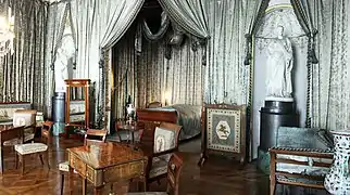 La chambre du roi Frédéric 1er de Wurtemberg