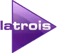 Ancien logo de La Trois du 25 septembre 2010 à septembre 2014.