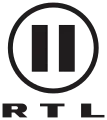 Ancien logo de RTL II de 2002 à l'été 2009