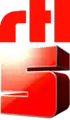 Logo de RTL 5 du 27 août 2012 au 30 août 2017