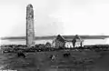 Les ruines du monastère en 1902.