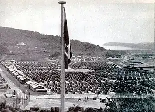 Camp de concentration de Rab (en), où 15000 Croates et Slovènes furent déportés