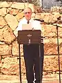 le rabbin Alan Yuter a l'événement central, le 12 mai 2016