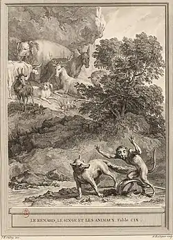 Image illustrative de l’article Le Renard, le Singe et les Animaux