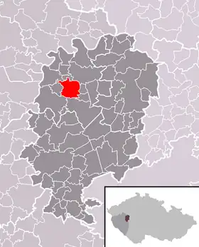 Localisation de Radnice