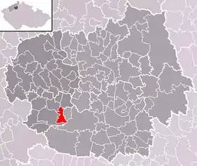 Localisation de Radovesice