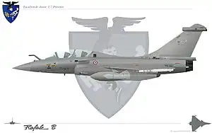 Rafale B escadron 1/7 Provence