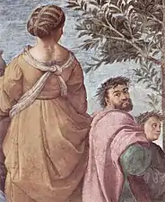 Érato, Ludovico Ariosto et Boccace.