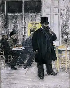 Bohèmes au café (1886), musée des Beaux-Arts de Bordeaux.