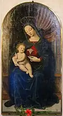 Madonna del Giglio de Raffaellino del Garbo.