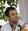 Rahul Gandhi, leader de la campagne de l'UPA.