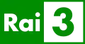Ancien logo de Rai 3 de mai 2010 au 12 septembre 2016