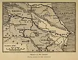 Chemins de fer du Caucase en 1902 (existants, en construction ou en projet). Henry Norman, 1902