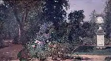 Versailles, le jardin du Roi, 1914, huile sur toile, 17 × 30 cm, Musée Lambinet, Versailles