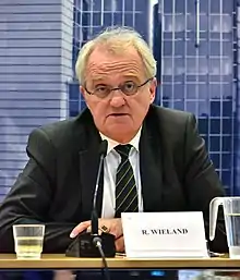 Rainer Wieland, 7e vice-président du Parlement