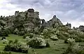 Chaos ruiniforme du Rajal del Gorp sur le causse du Larzac (Millau).