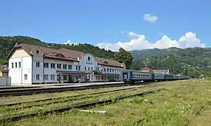 La gare de Rakhiv.