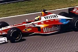 La Williams FW21 de Ralf Schumacher en 1999.