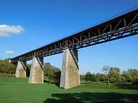 Le viaduc en octobre 2019.