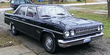 Rambler-Renault Classic 1966.