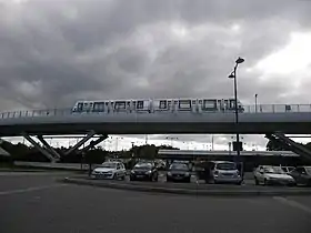 Détail du viaduc de la Poterie.