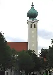 Clocher à bulbeRamersdorf - Munich.