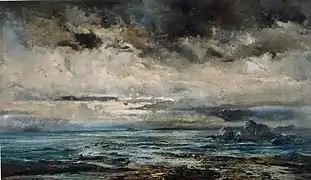 Mer Orageuse (Mar Tempestuós), 1875-84 - Bibliothèque-musée Víctor Balaguer