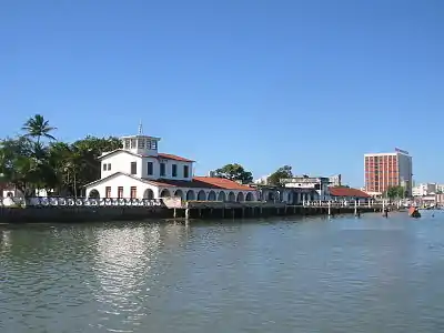 La « Rampa », à Natal, vue du rio Potenji.