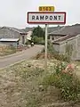 Entrée de Rampont.