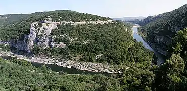 Le Ranc Pointu et l'Ardèche.