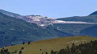 Vue depuis le plateau de Beille.