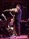 Randy Brecker et son frère Michael à Munich en 2001