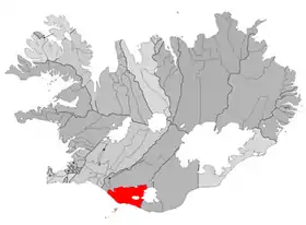 Localisation de Rangárþing eystra