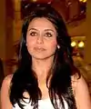 Rani Mukherjee, actrice de Bollywood.