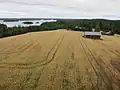 Vue de la tour d'observation de Repomäki